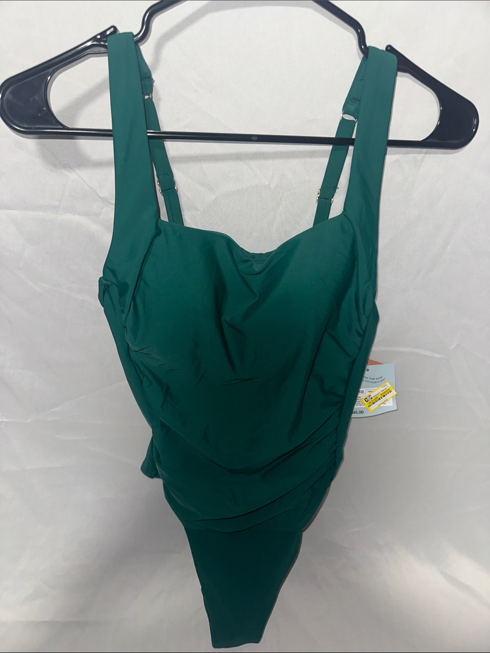 Shade & Shore Teal Green One-Piece Swimsuit
